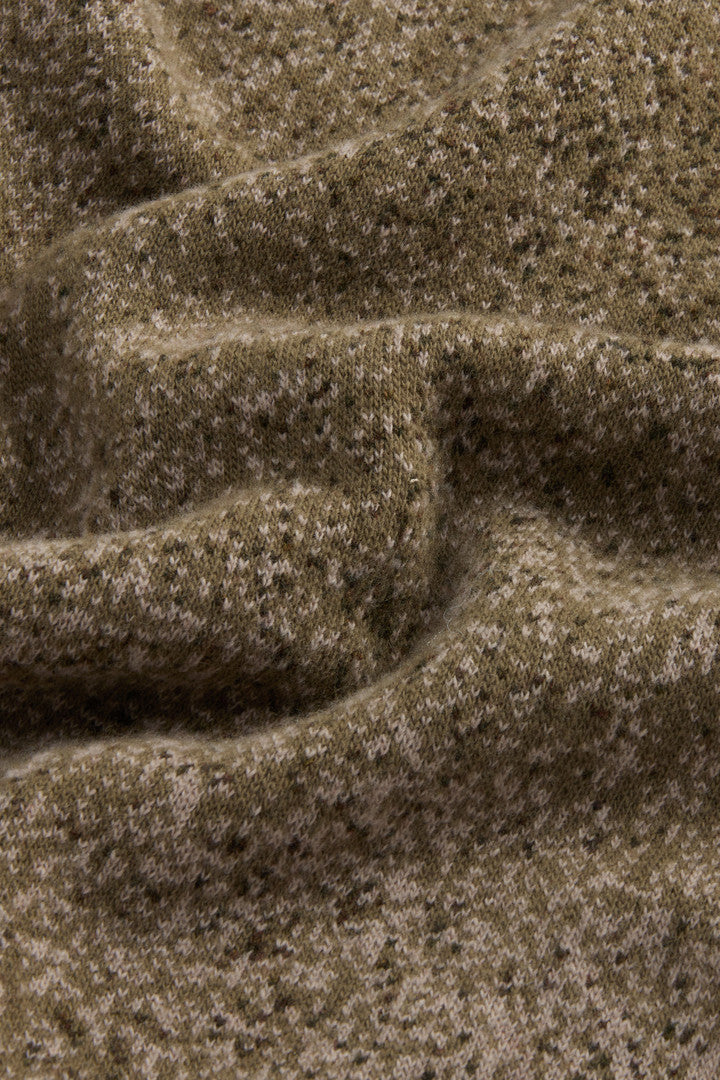 Sweater in Pure Virgin Wool with Jacquard Detailing by Todd Snyder