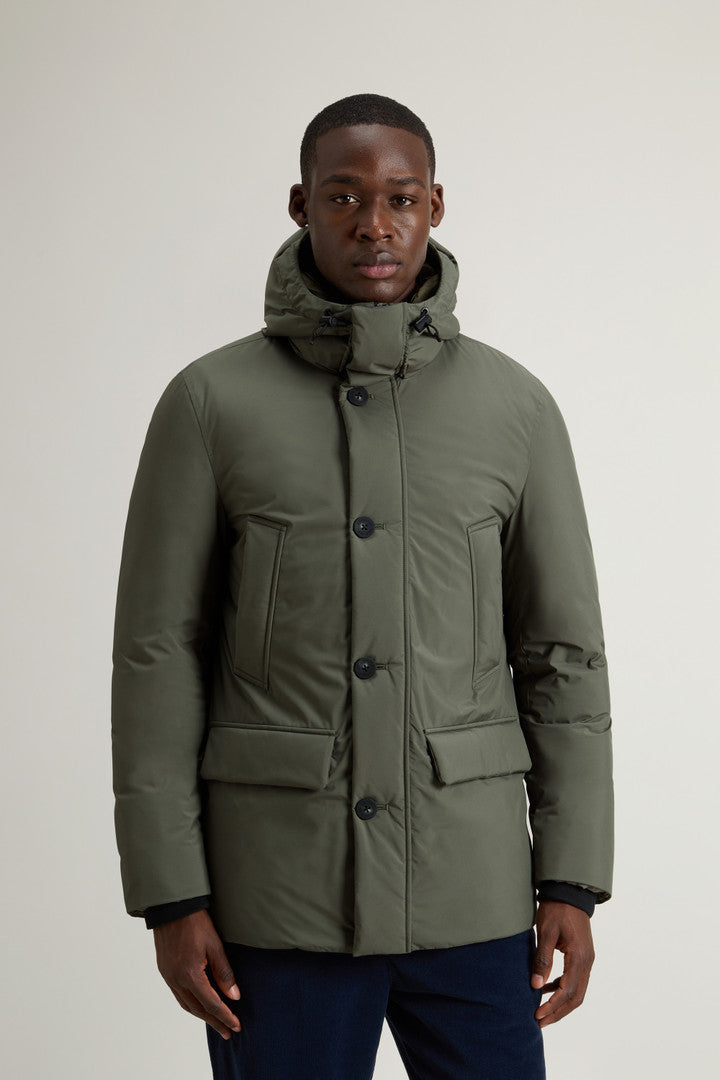 Cloud Arctic Parka with Hood Dark Green