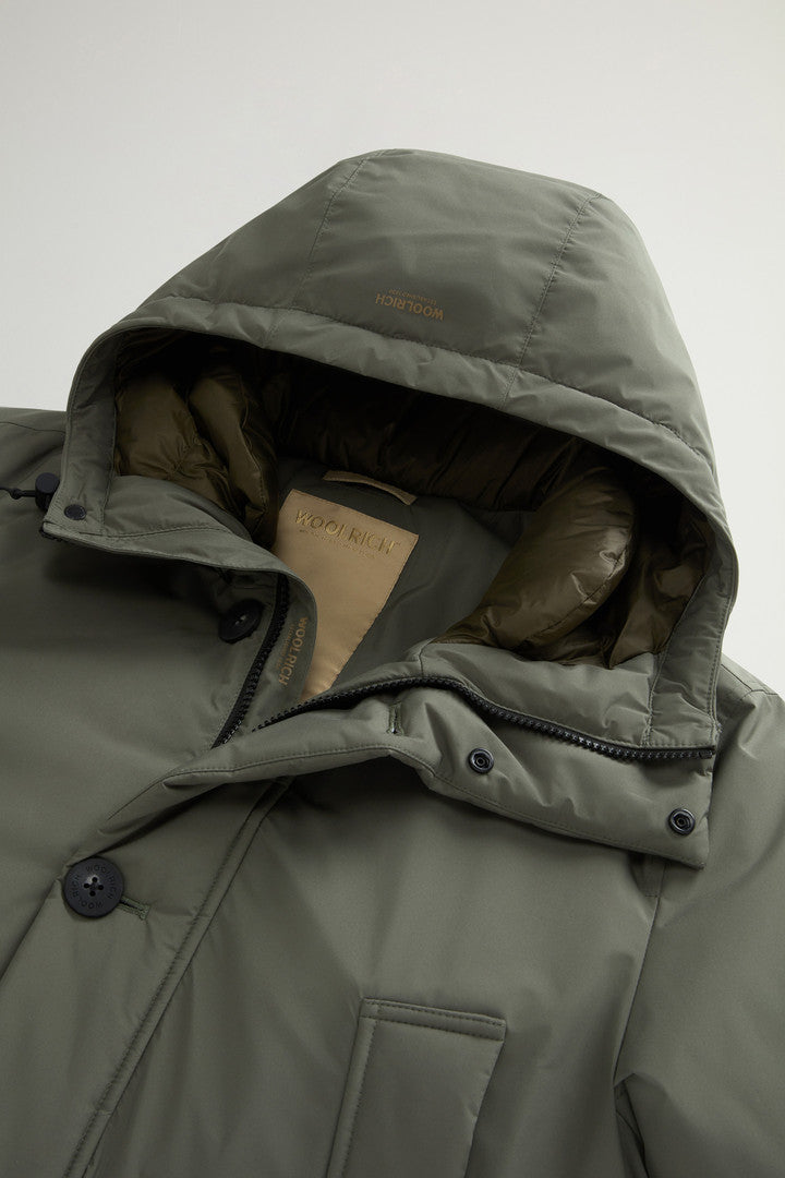 Cloud Arctic Parka with Hood Dark Green