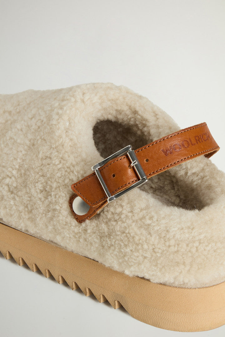 Shearling Mules